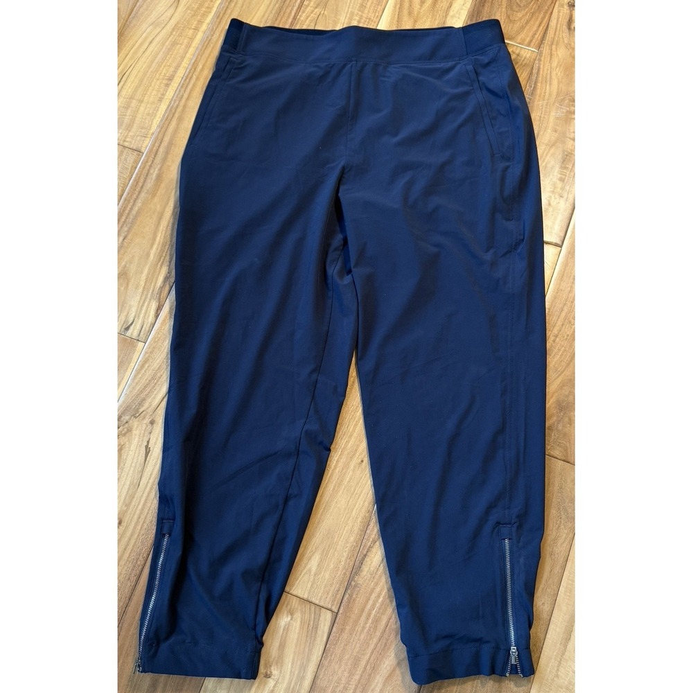 Athleta Black Brooklyn Heights High Rise Jogger Pant Womens 14 Pull On Athletic
